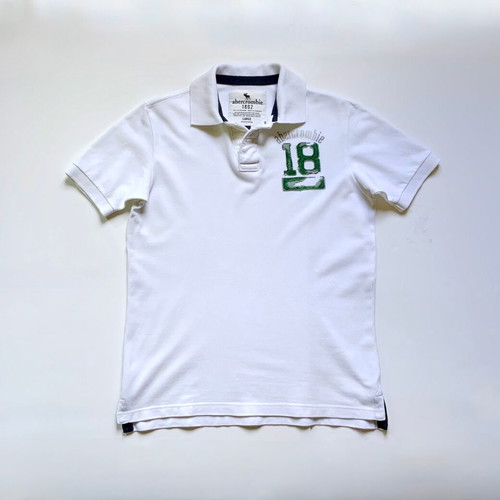 Abercrombie & Fitch Kids Polo Shirt white like new, size L