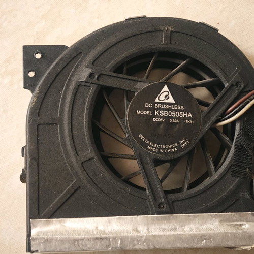 Laptop CPU fan Delta KSB0505HA used 5Volt 0.32A for Toshiba Satellite