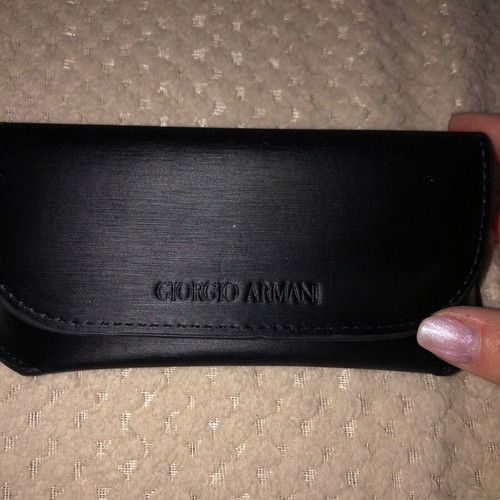 Giorgio Armani case new, black