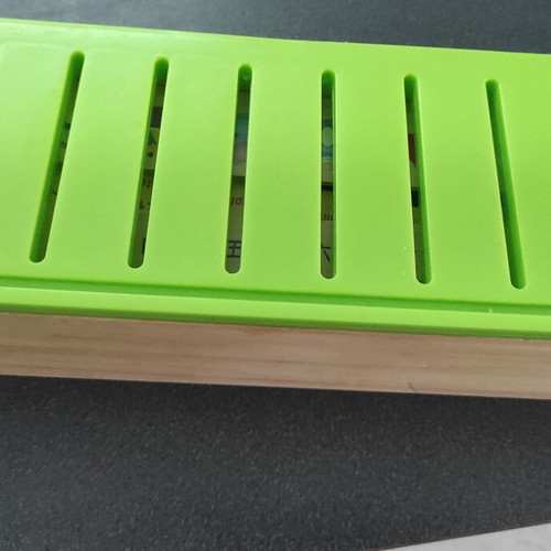 Wooden sorting toy like new