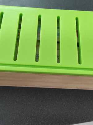 Wooden sorting toy like new