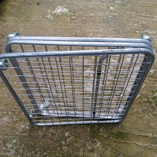 Folding Metal Campaign Bed like new without mattress