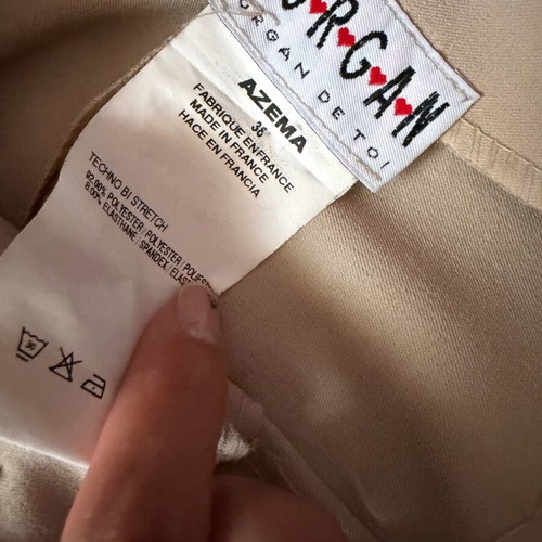 Morgan beige suit pants like new