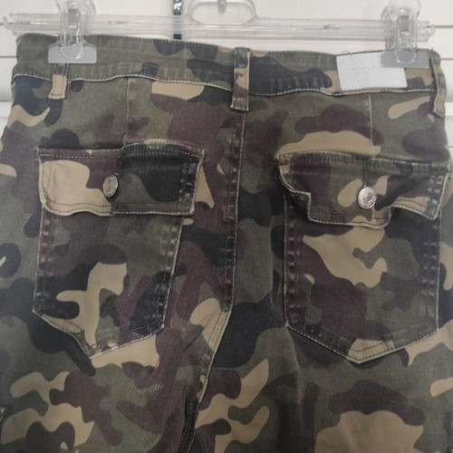 Women's cargo jean pants khaki like new size M
