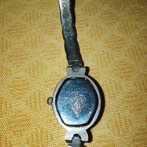 Gucci women's wristwatch used, colorful, 1980s-1990s