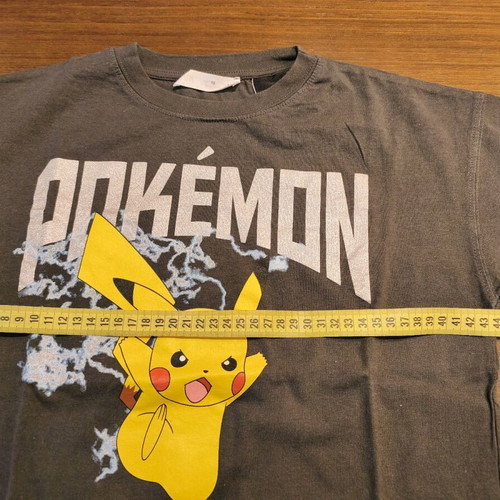 Zara Pokémon t-shirt 140cm used, black, 10 years