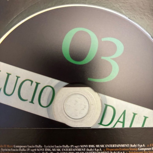 Lucio Dalla 4 CDs like new, pop