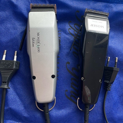 Moser 1400 corded hair clippers used, 2 fully functioning machines