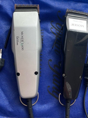 Moser 1400 corded hair clippers used, 2 fully functioning machines