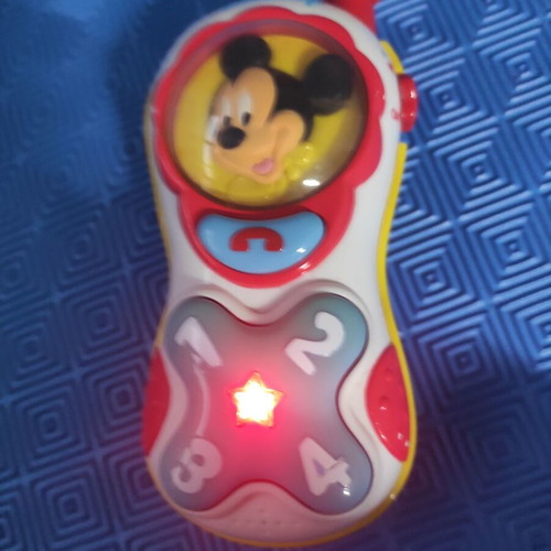 Mickey Mouse educational toy phone like new
