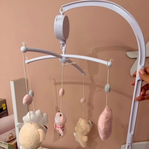 Musical crib mobile like new