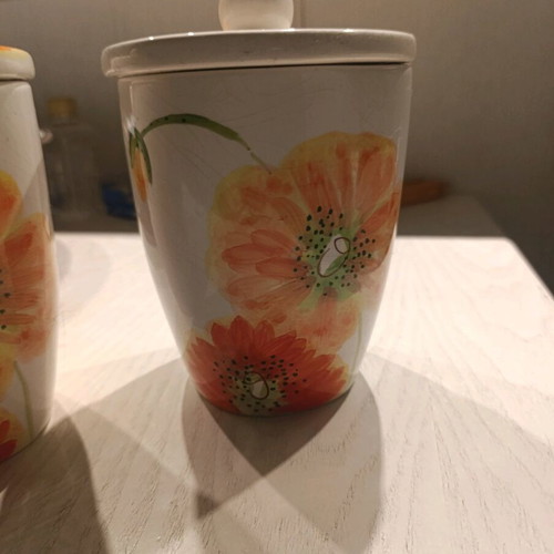 Beautiful ceramic containers