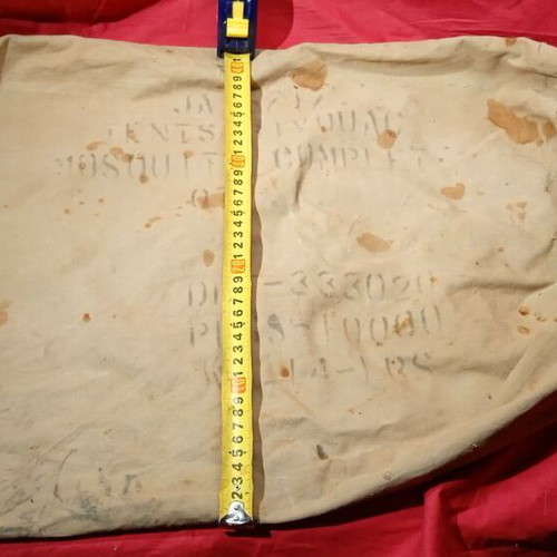 British Army WWII Two-Man Tent Bivouac Bag used