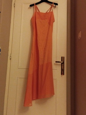 Dress orange like new, size L