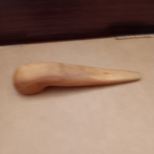 Wooden decorative pipe like new, handmade