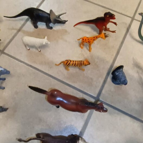 Animal figures like new, set of 45 pieces