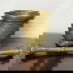  Μπρούτζινο γουδί με γουδοχέρι