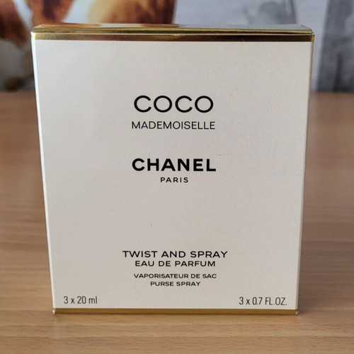 Chanel Coco Mademoiselle eau de parfum 3x20ml like new