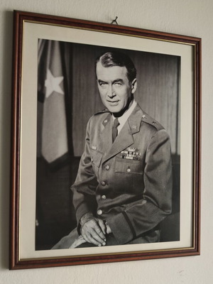 James Stewart Brigadier General vintage 90s κάδρο σαν καινούργιο