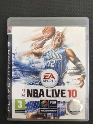 NBA Live 10 PS3 game, like new, complete