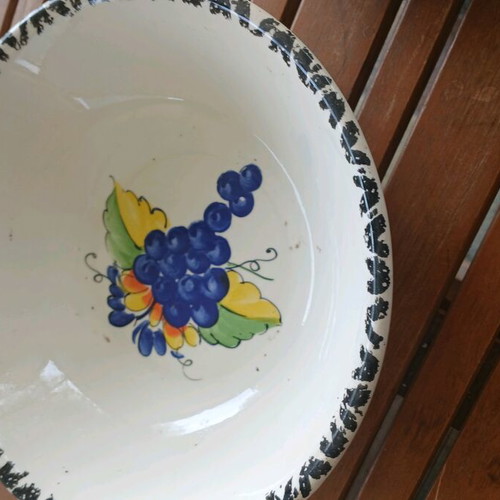 Ceramic salad bowl set new