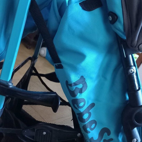 Baby Stars summer stroller used turquoise