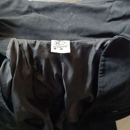 Authentic women's black trench coat like new