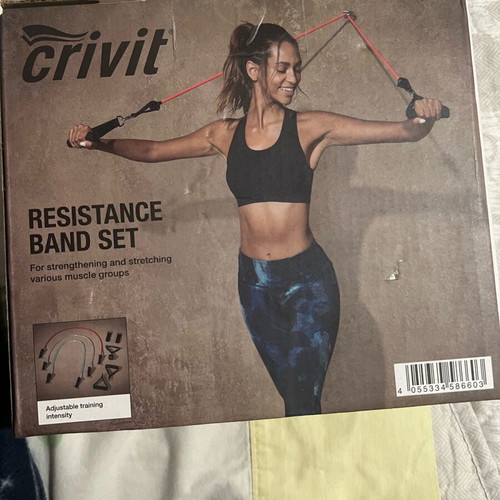 Various fitness tools new with resistance bands and elastic