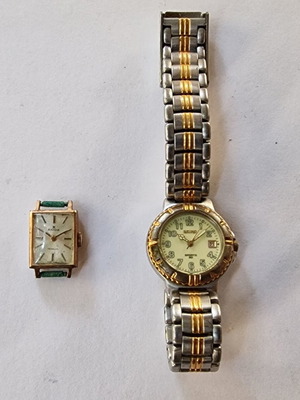 Γυναικεία ρολόγια Seiko και Edox μεταχειρισμένα, κουρδιστό και με μπαταρία