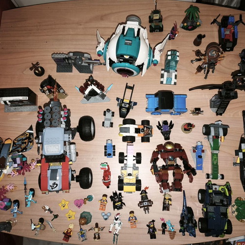 Lego various pieces used, authentic and non-authentic