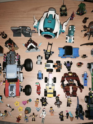 Lego various pieces used, authentic and non-authentic