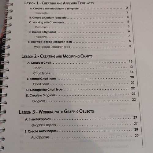 Microsoft Office Excel 2003 - Level 2 used