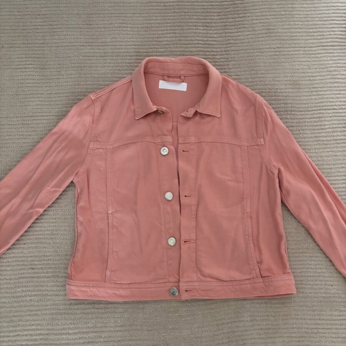 Pink denim jacket Samsoe & Samsoe new, organic cotton