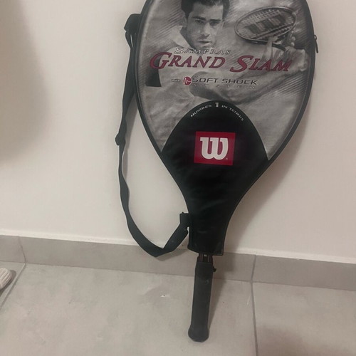 Palson Grand Slam tennis racket used with case