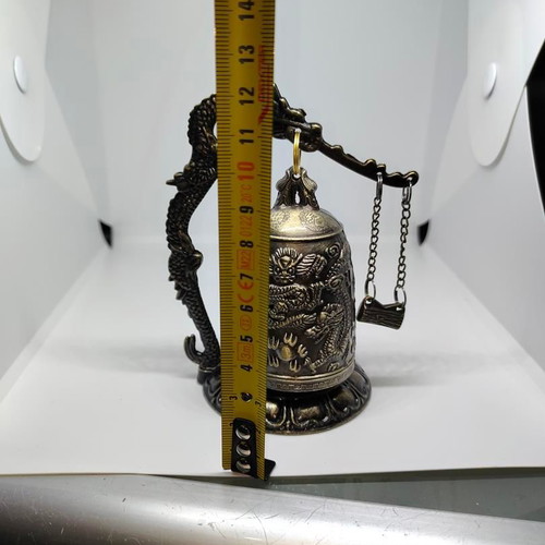 Feng Shui Chakra Dragon Bell bronze, like new