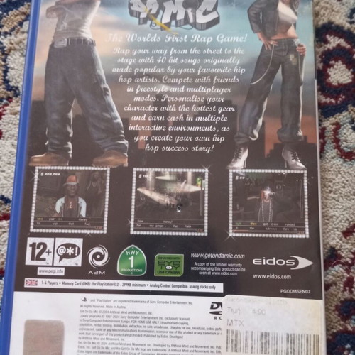 Get on da mic PlayStation 2 game like new