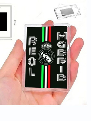 Μαγνητάκι ψυγείου Real Madrid με διάφανη ακρυλική κορνίζα φωτογραφιών