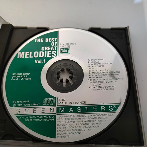 The Best of Great Melodies Vol 1 CD like new, blues