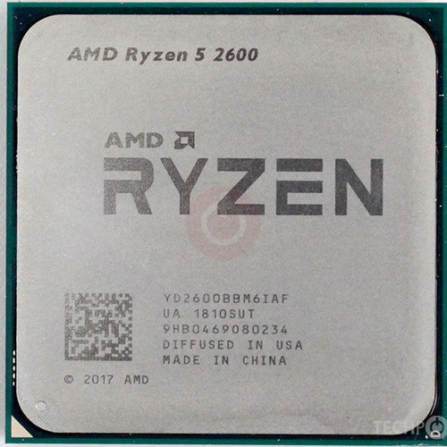 AMD Ryzen 5 2600 3.4GHz with Wraith Stealth Cooler