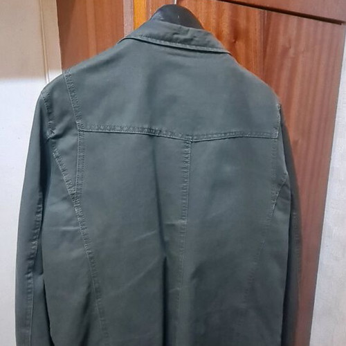 Jackets like new, sizes L and XL, green, fabric