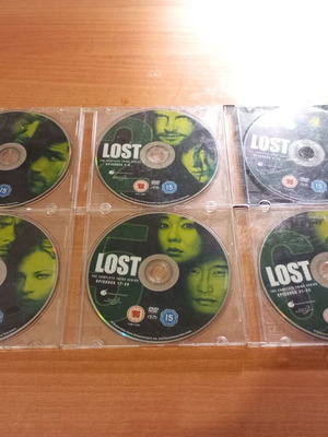 Lost complete 3rd season on 6 collectible DVDs new