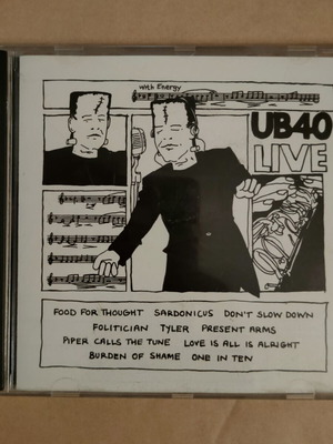 UB40 Live CD 1983 used, made in UK