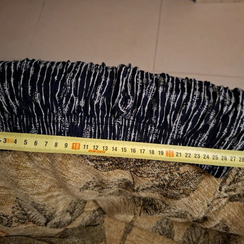 Women's pants like new, blue and white, size M
