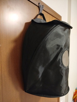 IKEA Skubb case like new, black polyester with front window