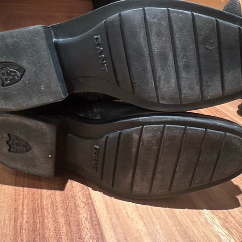 Gant riding boots size 38 used, genuine leather black
