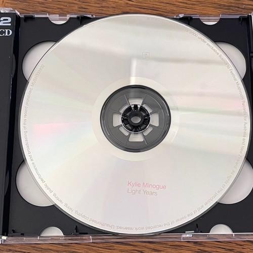 Kylie Minogue Light Years CD limited Australian Tour 2-disc edition used