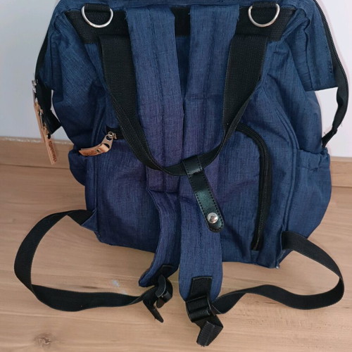 Chipolino backpack diaper bag used, navy blue