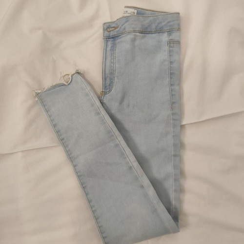 Zara Kids Skinny Jeans Light Blue Like New, Size 140 cm, Age 10