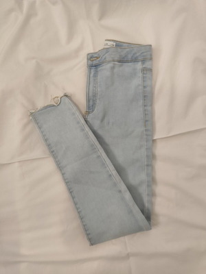 Zara Kids Skinny Jeans Light Blue Like New, Size 140 cm, Age 10