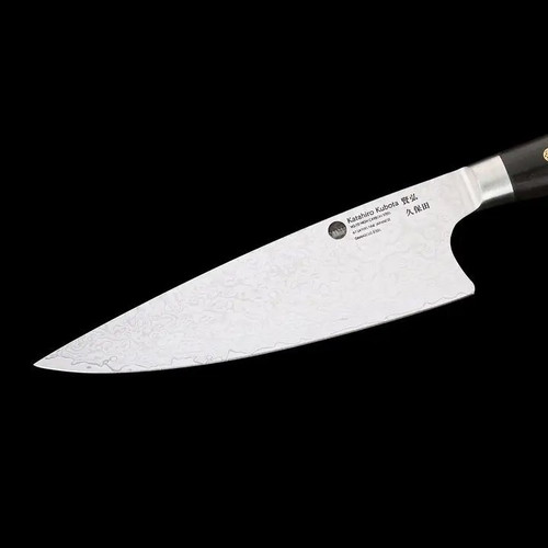 KATAHIRO KUBOTA Sense 8" Chef Knife Damascus with Ebony Handle New